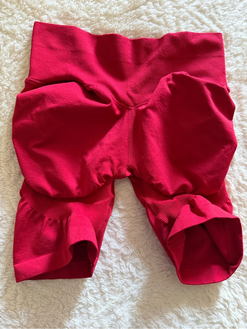 Buffbunny miracle shorts 6” red